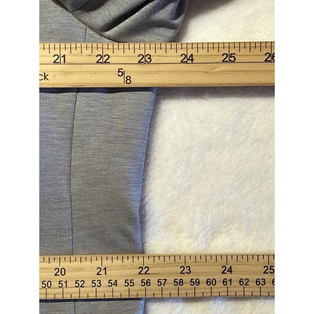 New Calvin Klein 44-46R Mens Heathered Gray Cotton Blend Casual Blazer 1/4 Lined - Picture 14 of 15